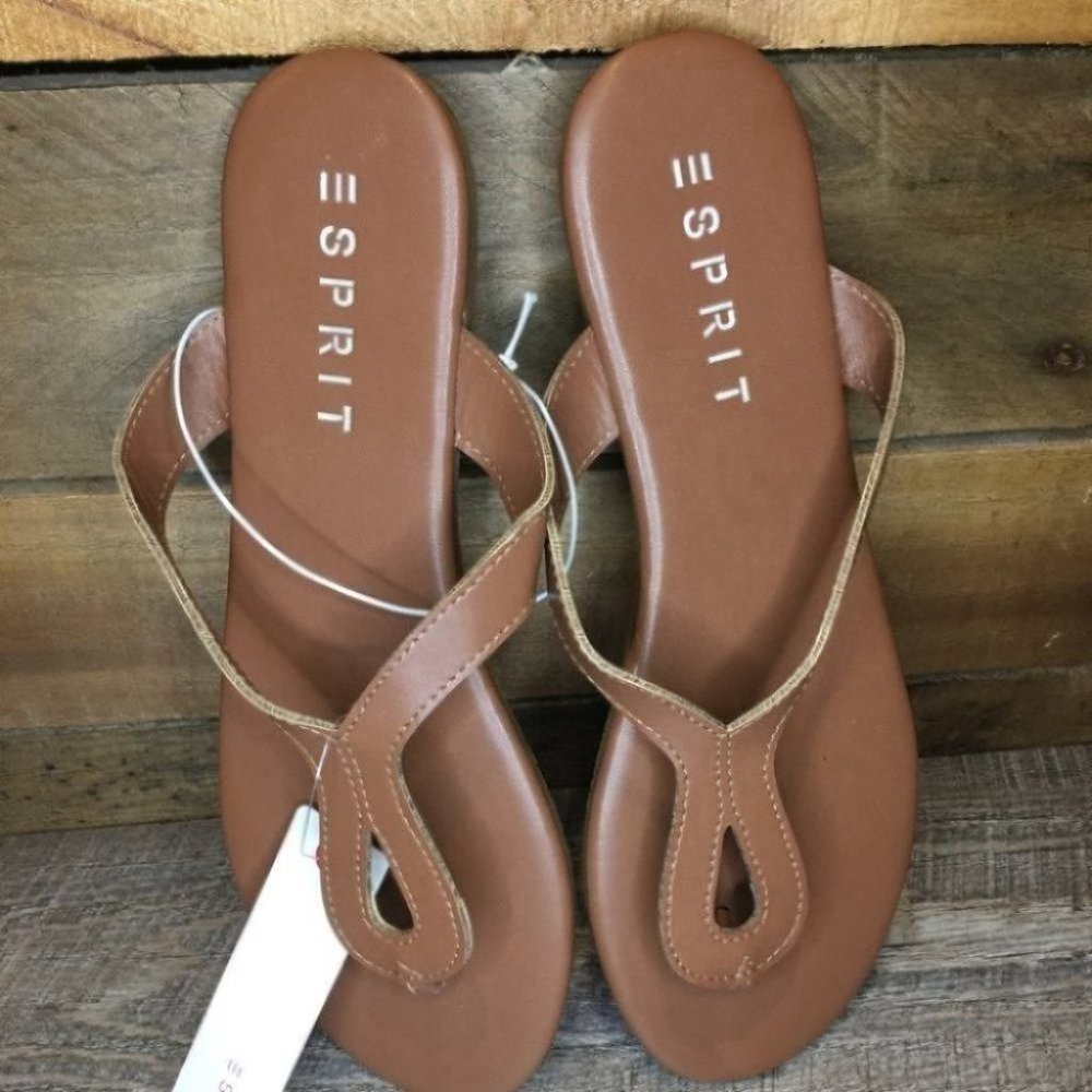 NWT Esprit Tana Thong Sandal - Picture 3 of 8